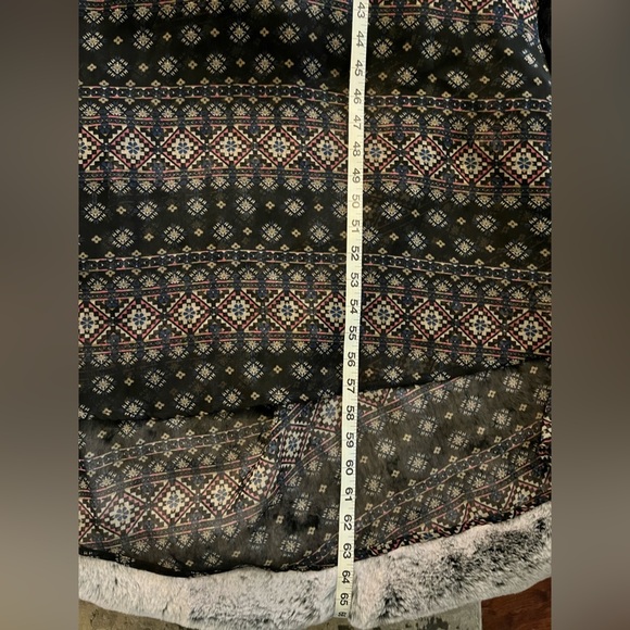 Hommage Los Angeles Sexy Maxi Boho Cut Out Dress Lace Multicolored Medium EUC - Picture 14 of 16